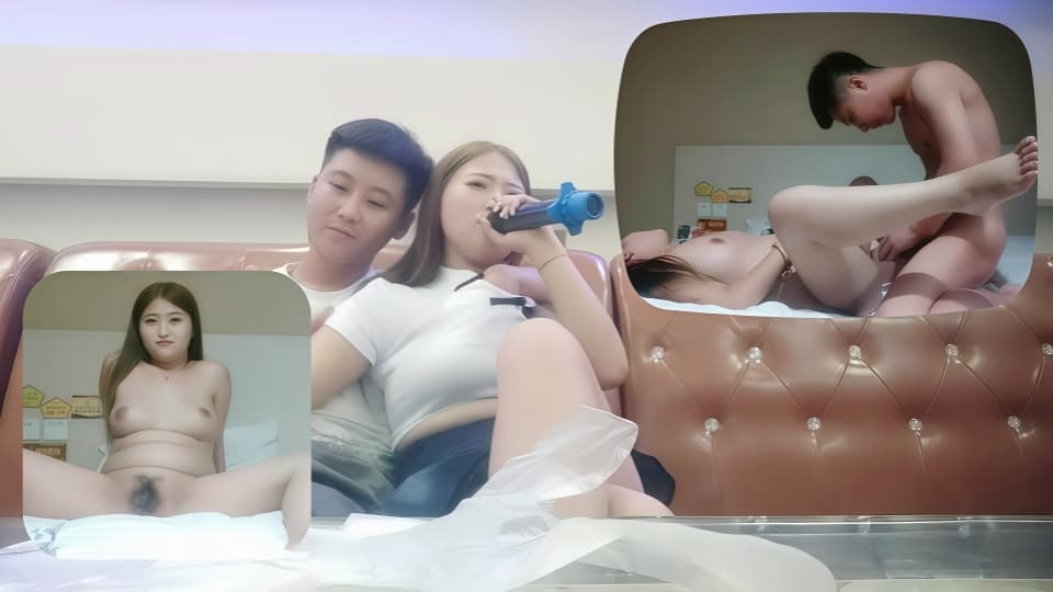 【AI增强】歌厅探花陈先生，第一场丰满公主妹，唱完歌带去酒店啪啪